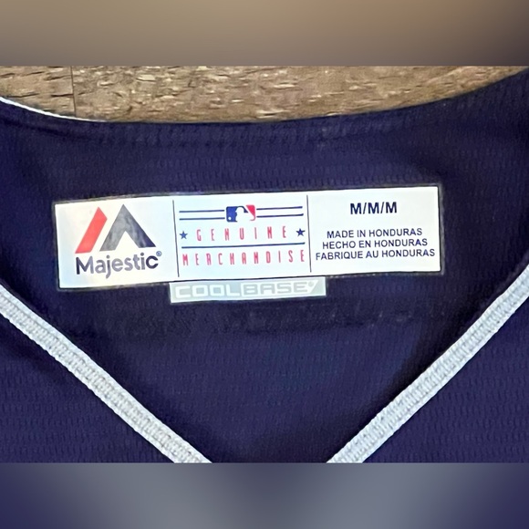 Cleveland Indians Majestic Jersey Francisco Lindor #12 Size Med 44 Authentic A31 - Picture 4 of 6